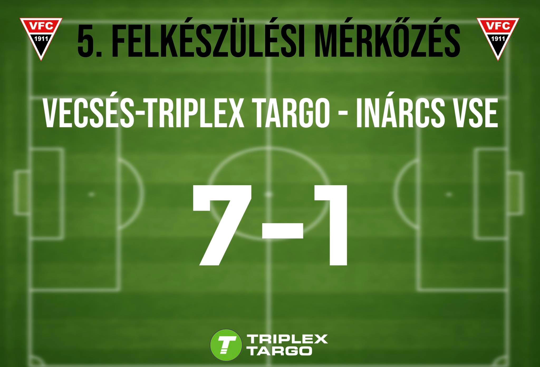 5. Felkészülési mérkőzés.