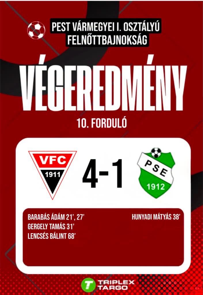 10. Forduló eredménye 